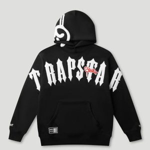 Trapstar Irongate Arch Geedup Hoodie Black