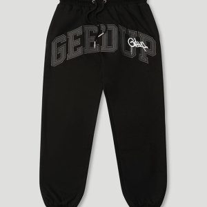 Black Geedup Trackpant