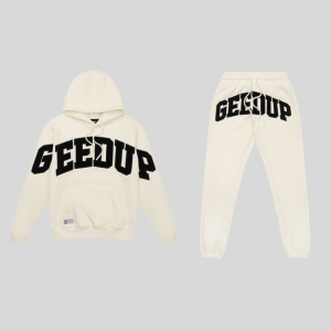 Cream Geedup Tracksuit